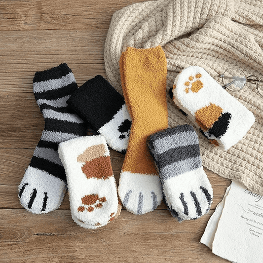 Cute Cat Claw Socks (3pairs)