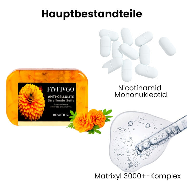 Fivfivgo™ BEAUTIFIC AntiCellulite Straffende Seife