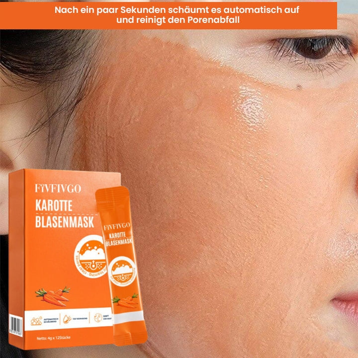 Fivfivgo™ Karotte Porenreinigende Blasenmaske