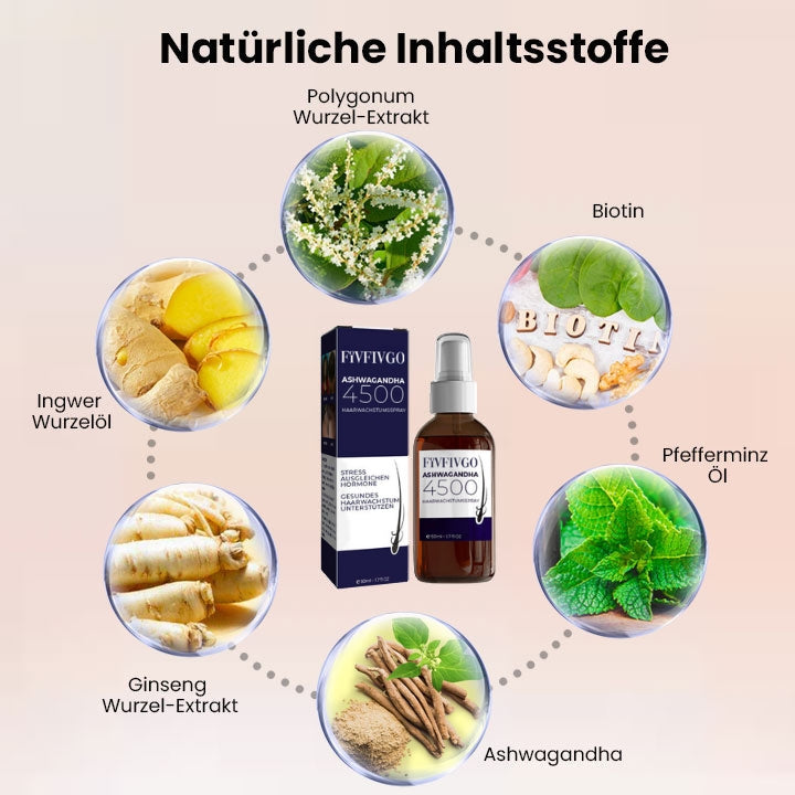 Fivfivgo™ Ashwagandha 4500 Haarwachstumsspray