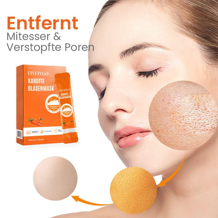 Fivfivgo™ Karotte Porenreinigende Blasenmaske