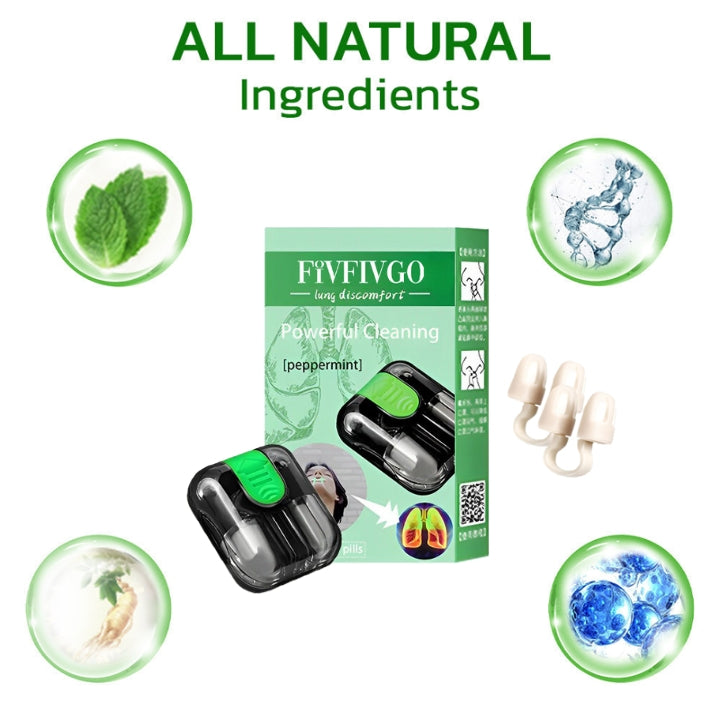 Fivfivgo™ Nasal Inhaler Ultimate Pulmonary Cleansing Instrument