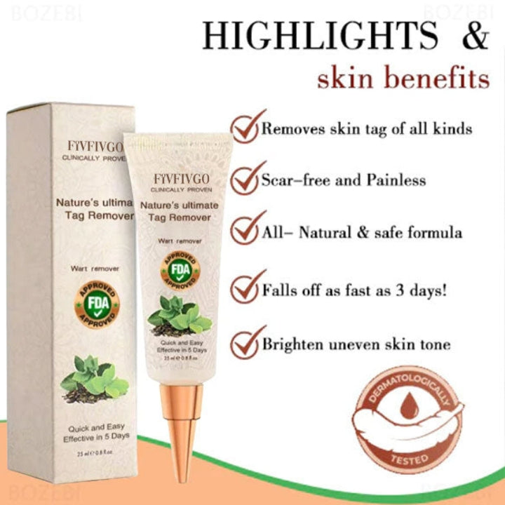 Fivfivgo™ Naturel Dissolvant d'étiquette de peau