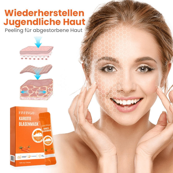 Fivfivgo™ Karotte Porenreinigende Blasenmaske