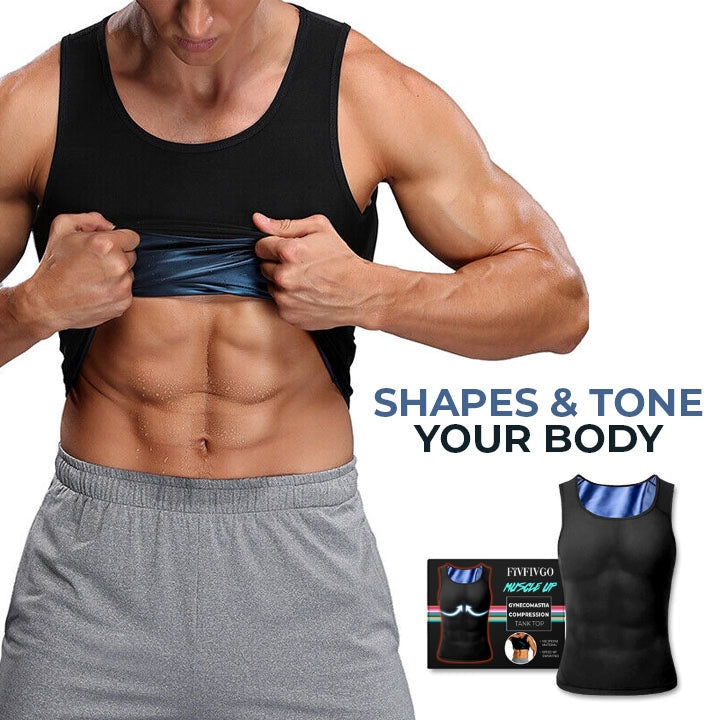 Fivfivgo™ Gynecomastia MuscleUp Compression Tank Top