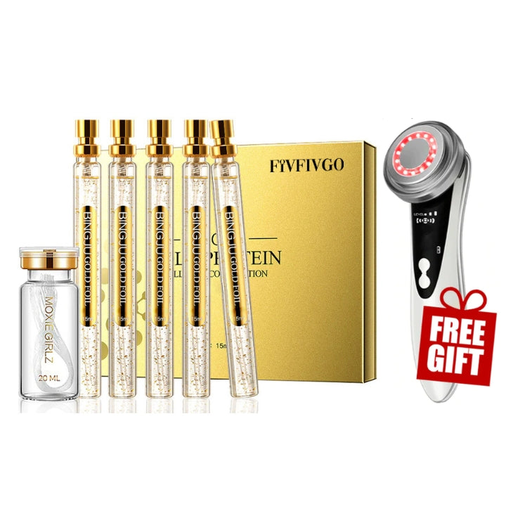 Fivfivgo™ Sollevamento Istantaneo Del Filo Di Collagene Proteico Set