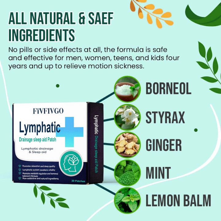Fivfivgo™ Patch de sommeil pour le drainage lymphatique