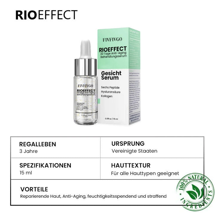 Fivfivgo™ RIOEFFECT 30 Tage Anti-Aging Behandlungsserum