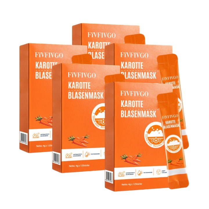 Fivfivgo™ Karotte Porenreinigende Blasenmaske