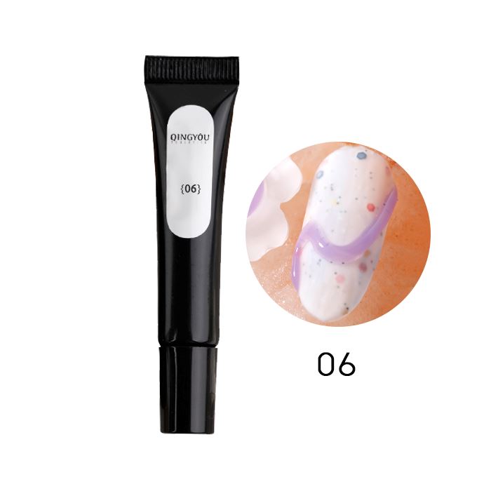3D Korean Style Nail Gel Nail Every Day And Night 06 Lilac 