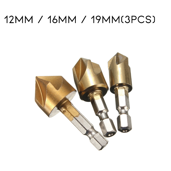 Countersink Drill Bit Set
