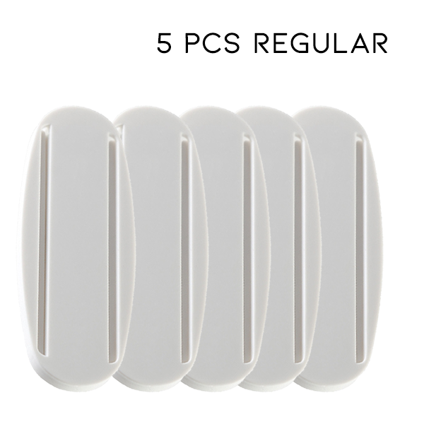 Wall-Mounted Adhesive Power Strip Organizer Holder (5PCS)