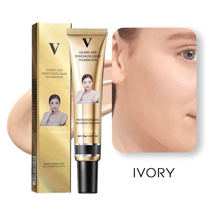 Waterproof Smooth Conceal Foundation Make-up Every Day And Night Ivory 2pcs (33% OFF) $13.50 Each 
