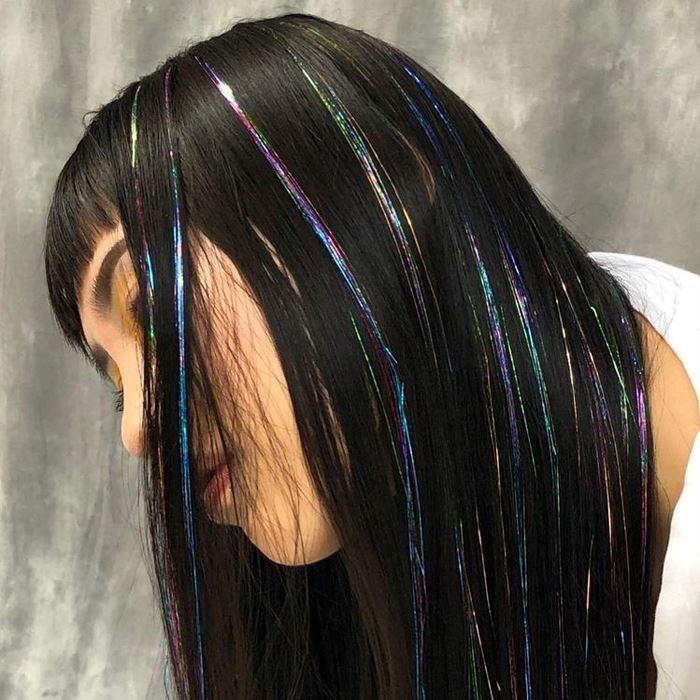 DIY Colorful Tinsel Hair (4 packs set) Hair Styling Tools Every Day And Night 