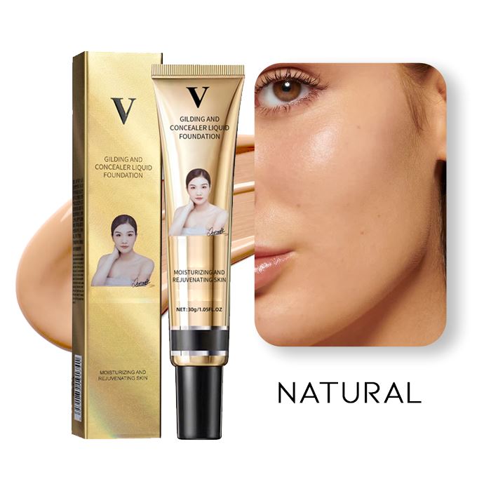 Waterproof Smooth Conceal Foundation Make-up Every Day And Night Natural 1pc 