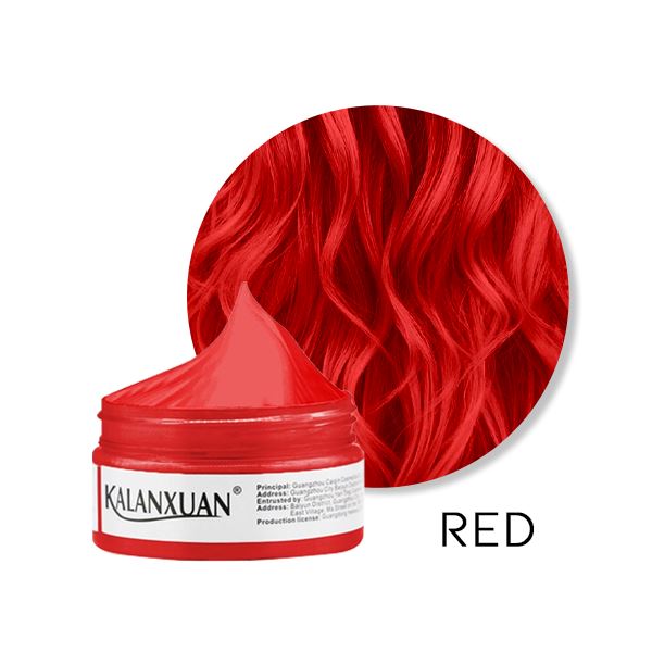 Temporary Hair Color Wax Hair Color Every Day And Night Red 