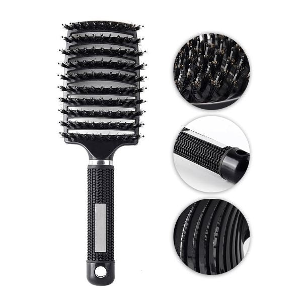Bristles-Brush Detangling Comb Morning Shades 