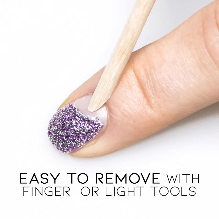 Easy Peel Off Glitter Nail Polish Nail Every Day And Night 