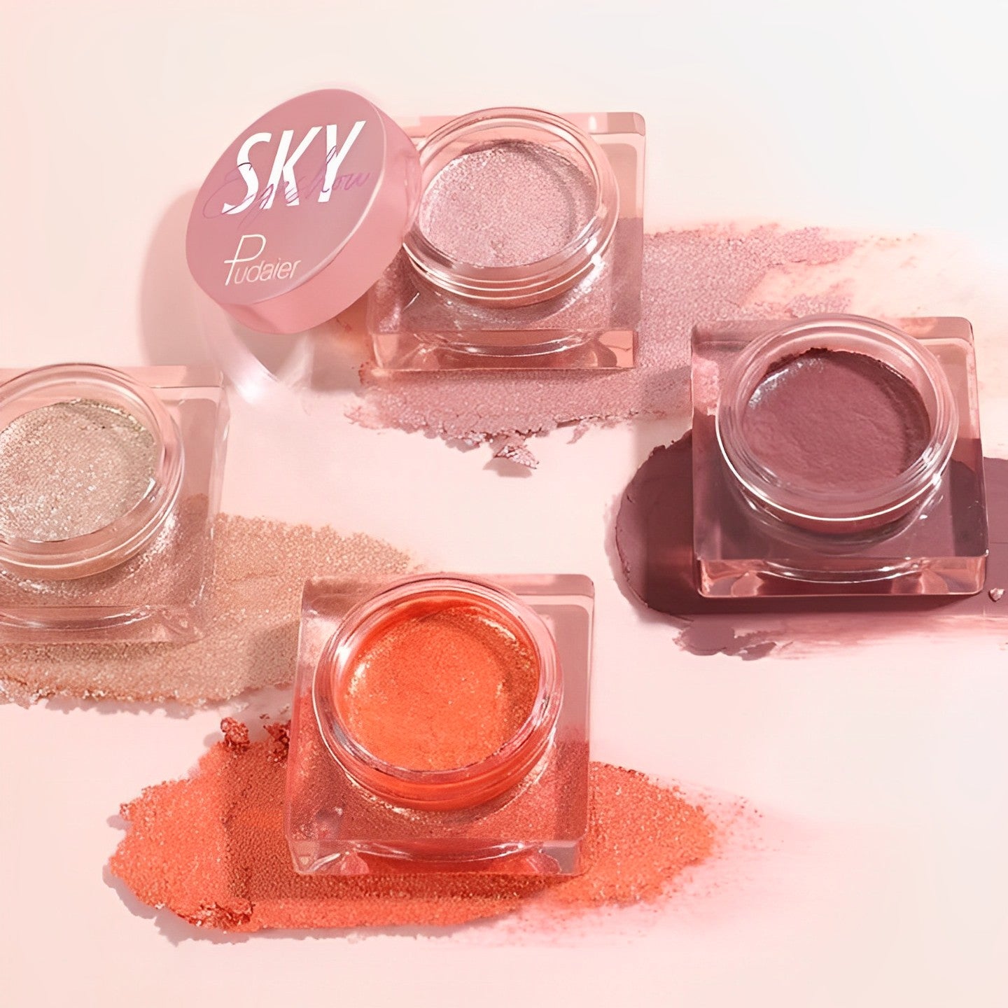 Highshine Waterproof Cream Eyeshadow Make-up Every Day And Night 