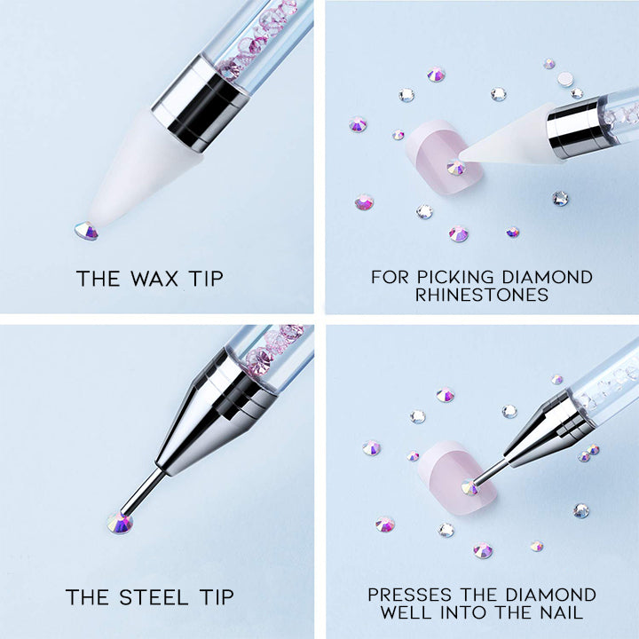 Perfect Stick-On Nail Diamond Tool Set Nail Every Day And Night 