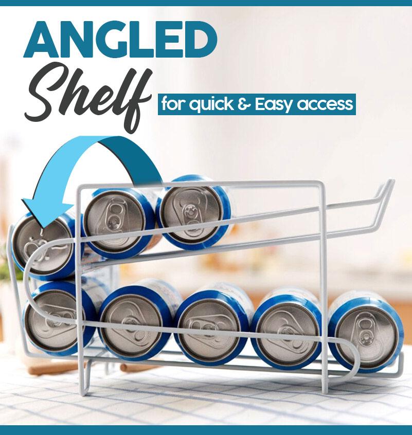 Double Layer Can Rack