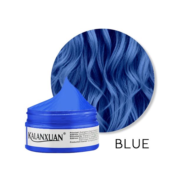Temporary Hair Color Wax Hair Color Every Day And Night Blue 