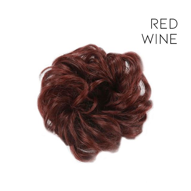 Updos Messy Hair Comb Clip Morning Shades Wine Red 
