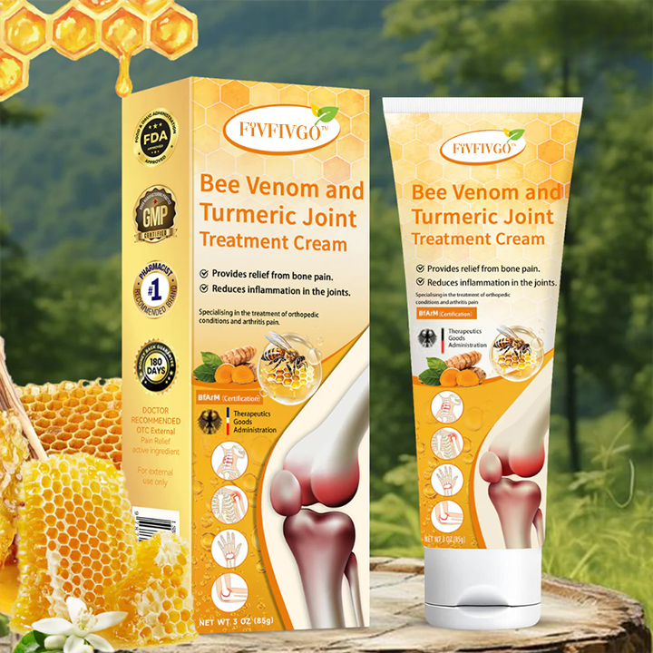 Fivfivgo™ Bee Venom and Turmeric Joint Treatment Cream