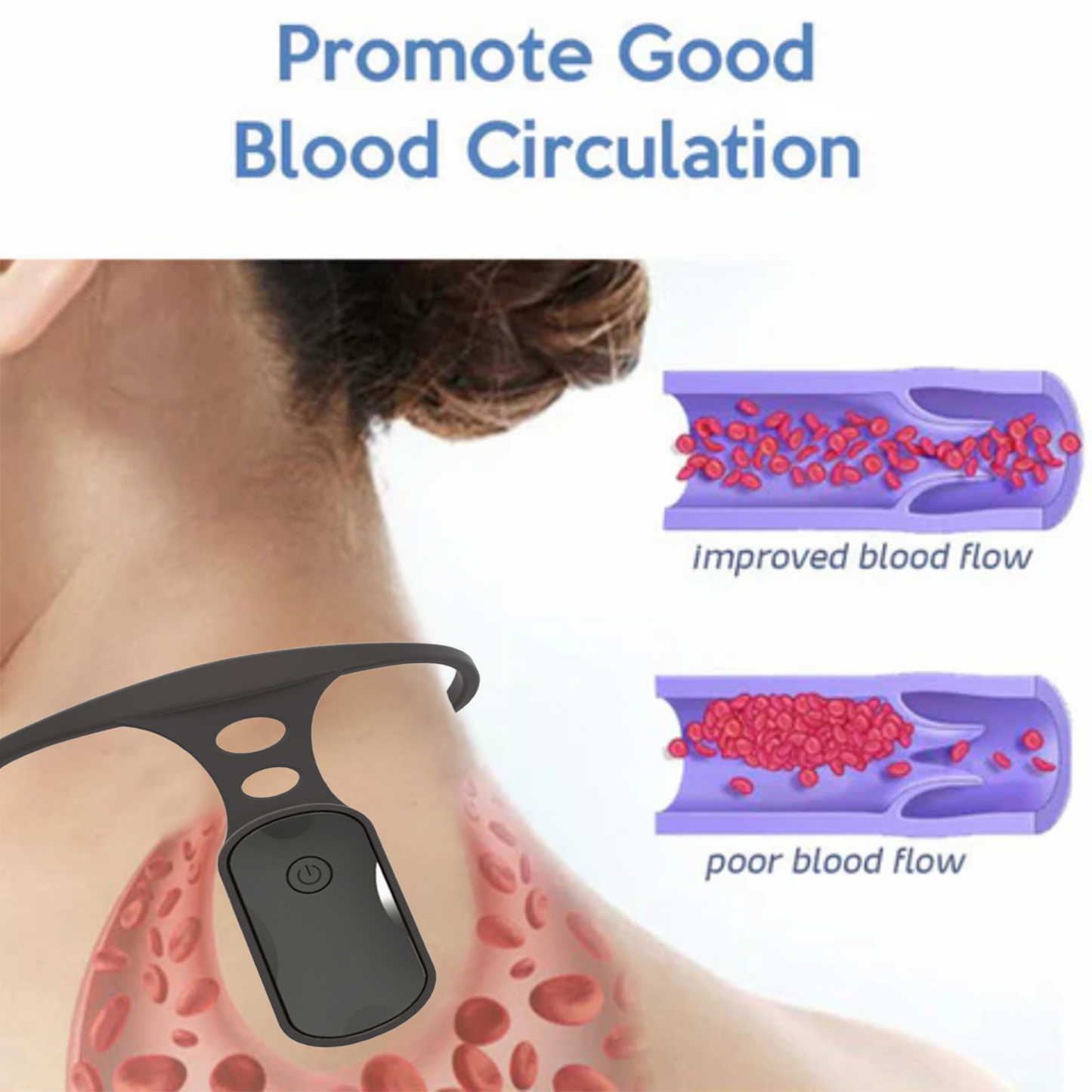 Fivfivgo™ Ultrasonic Lymphatic Soothing Neck Instrument