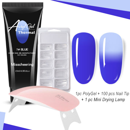 Thermal Poly Gel Nail Set