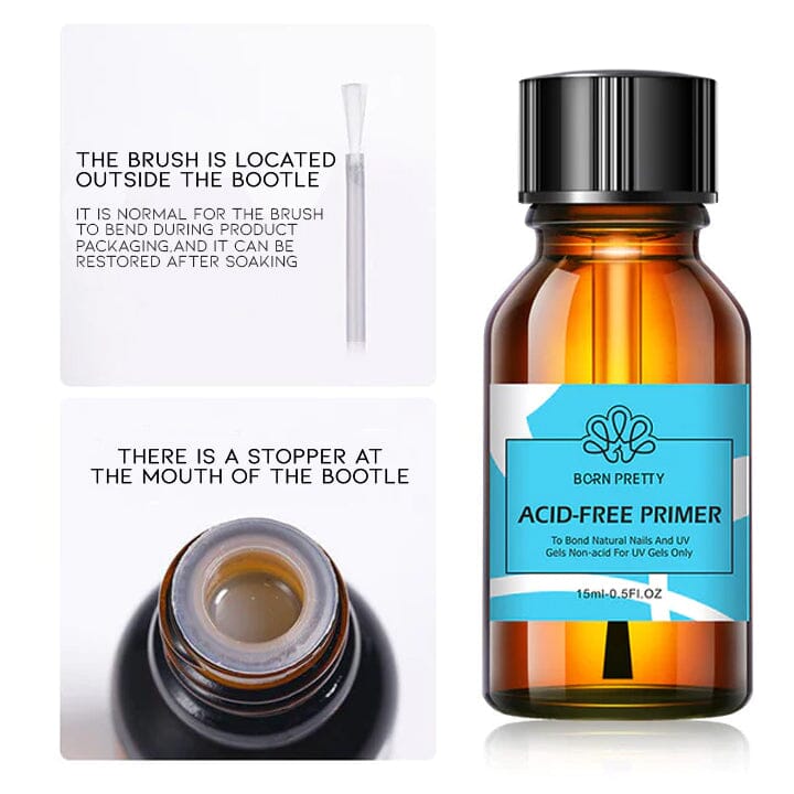 Nail Prep Dehydrator & Primer Set Nail Every Day And Night 