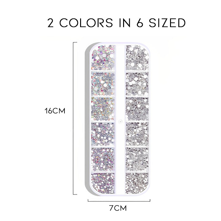 Perfect Stick-On Nail Diamond Tool Set Nail Every Day And Night 