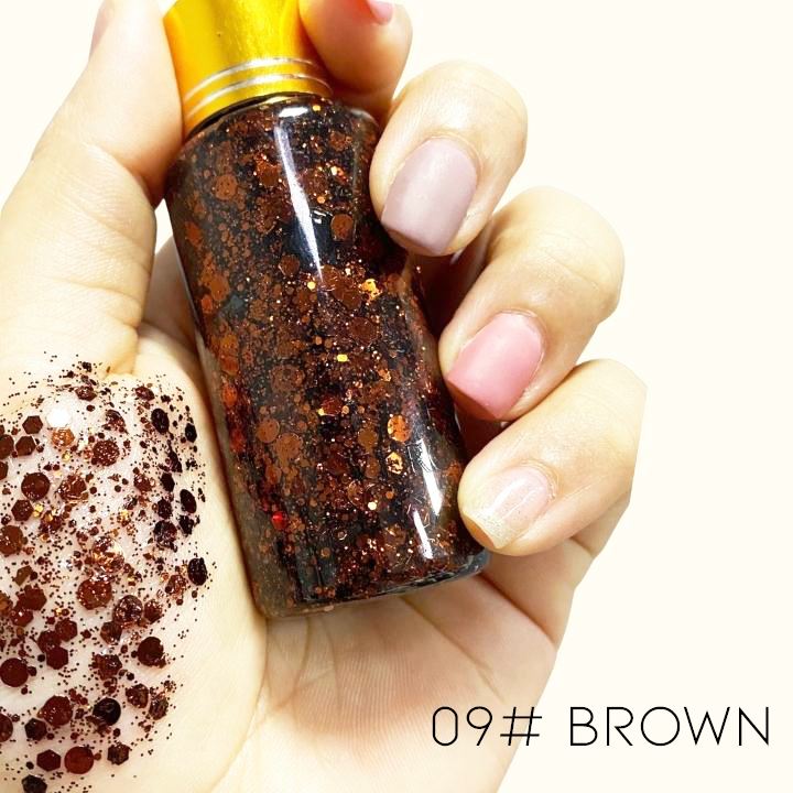 High Shine Body & Hair Large Glitter Gel Make-up Every Day And Night 