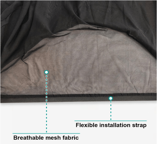 Slip On Window Shades (2pcs)