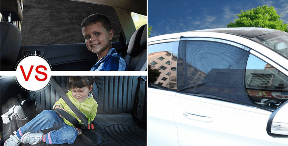 Slip On Window Shades (2pcs)