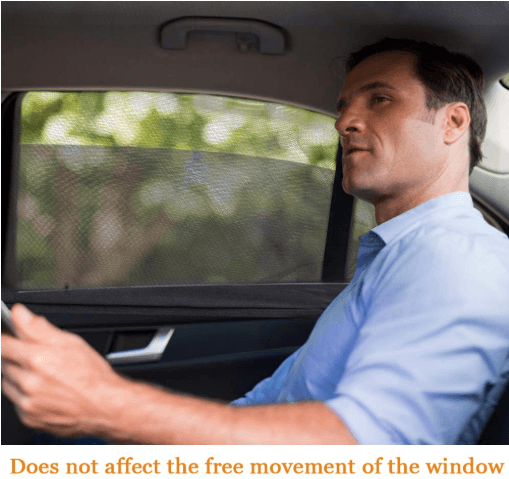 Slip On Window Shades (2pcs)