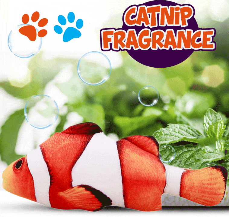 USB Charging Wagging Fish Toy