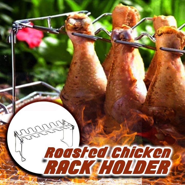 Roasted Chicken Rack Holder