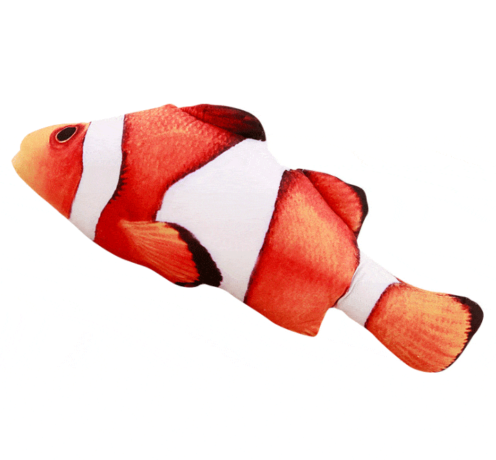 USB Charging Wagging Fish Toy
