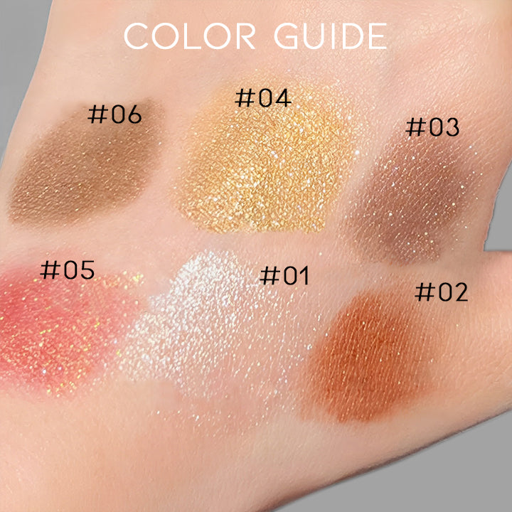 Highshine Glitter Cream Eyeshadow Stick Make-up Every Day And Night 