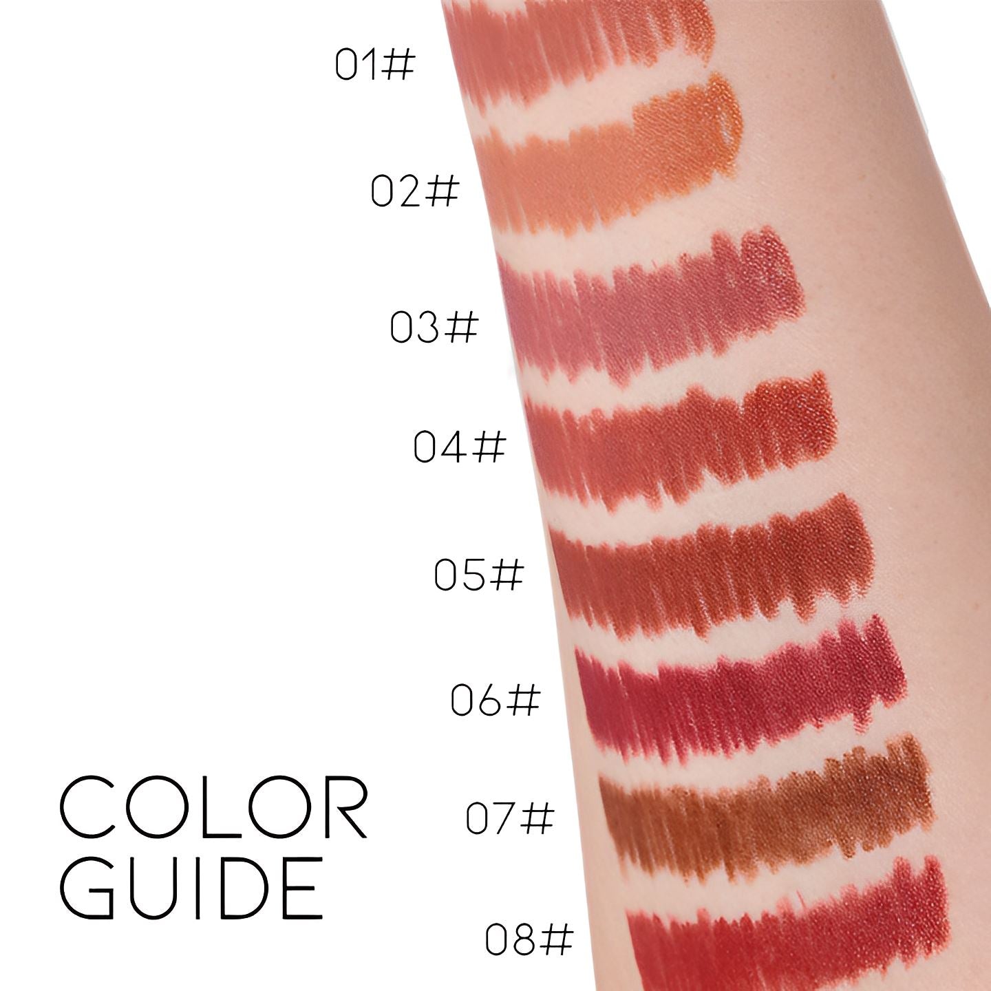 Ultra Matte Lipliner Make-up Every Day And Night 