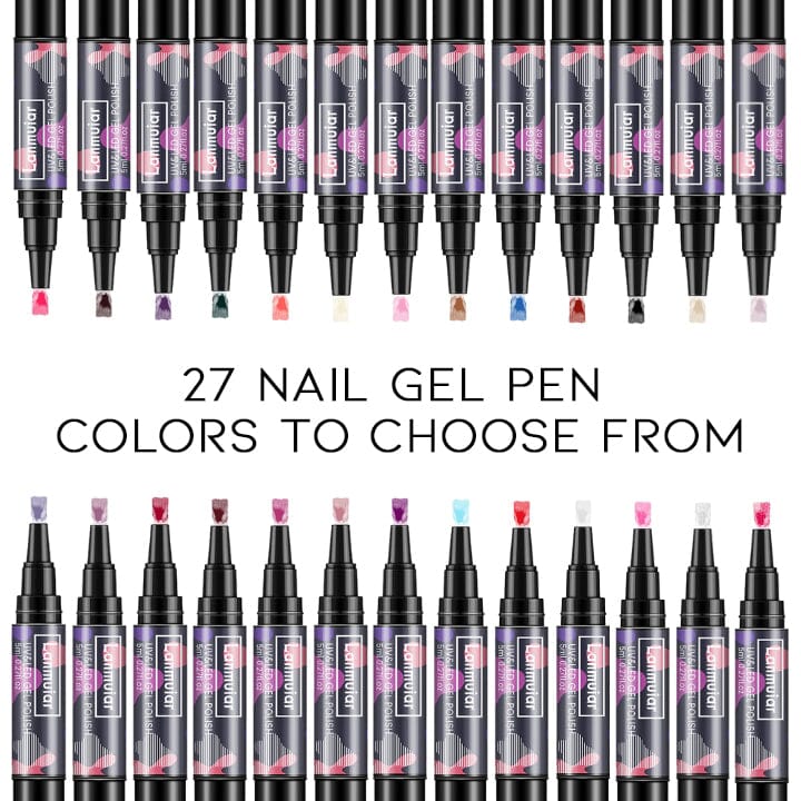 Instant Nail Gel Paint On Brush Pen Every Day And Night 