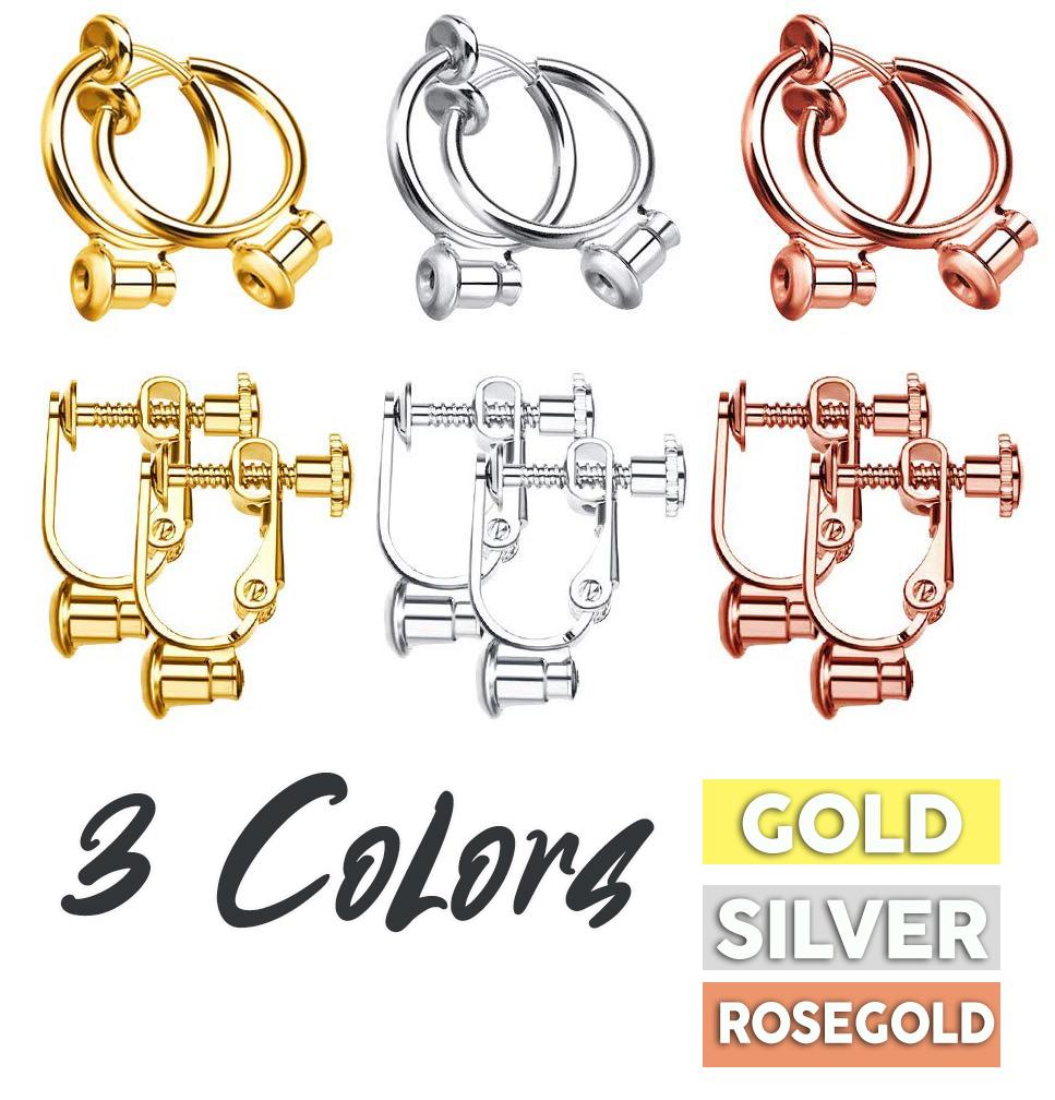 Clip-on Earring Converters