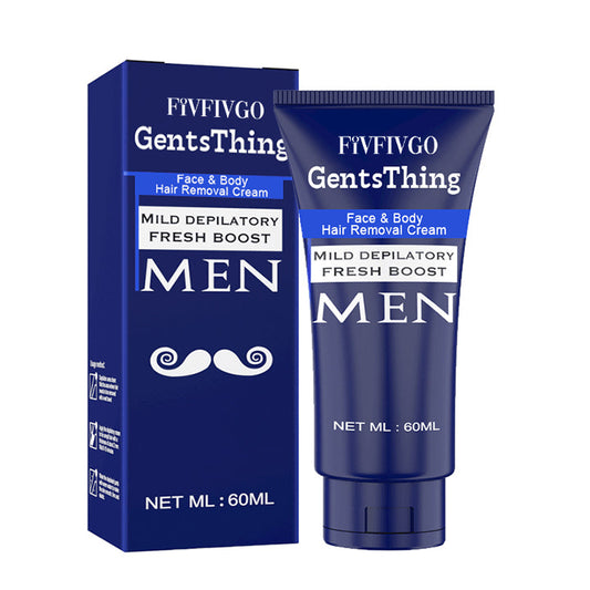 Fivfivgo™ GentsThing Poils du visage et du corps Crème d'élimination
