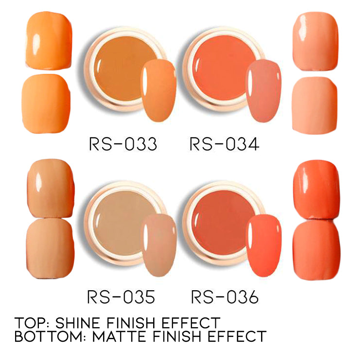 Cream-like Nail Gel (Fall & Winter) Nail Every Day And Night RS-033 Warm Ivory 