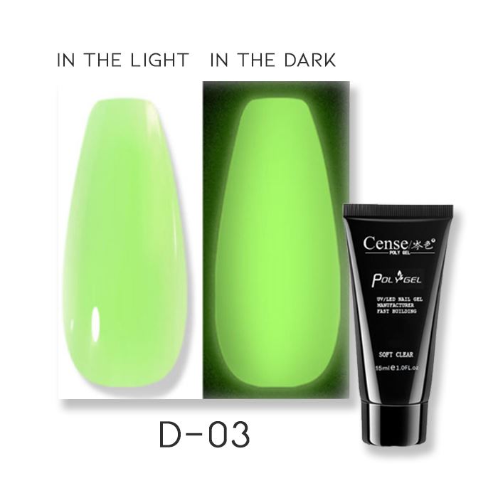 Luminous Polygel Nail Nail Every Day And Night 