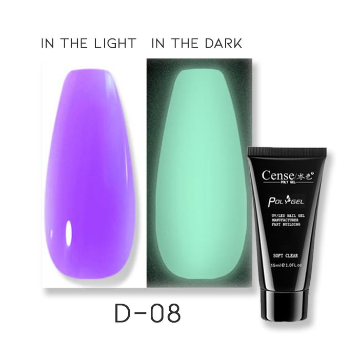 Luminous Polygel Nail Nail Every Day And Night 