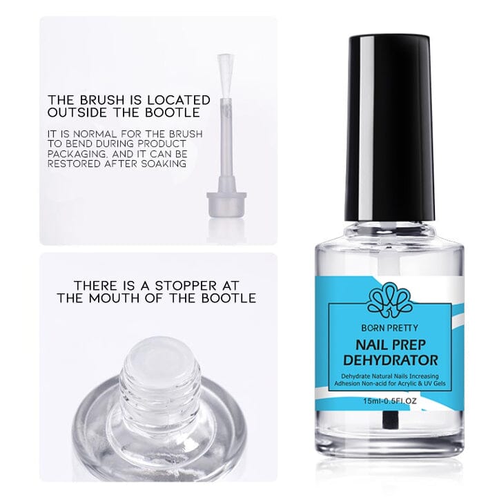 Nail Prep Dehydrator & Primer Set Nail Every Day And Night 