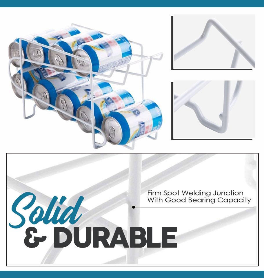 Double Layer Can Rack
