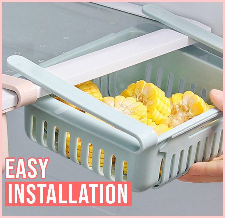 Refrigerator Partition Storage Rack